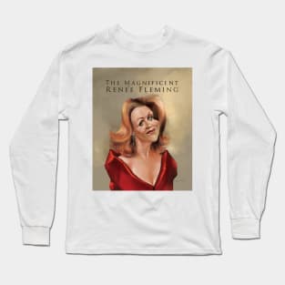 Opera Star Renee Fleming Long Sleeve T-Shirt